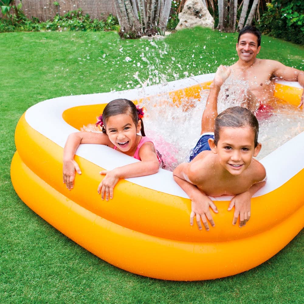 INTEX 90"x 58"x 18" Mandarin Pool Family Swim Center