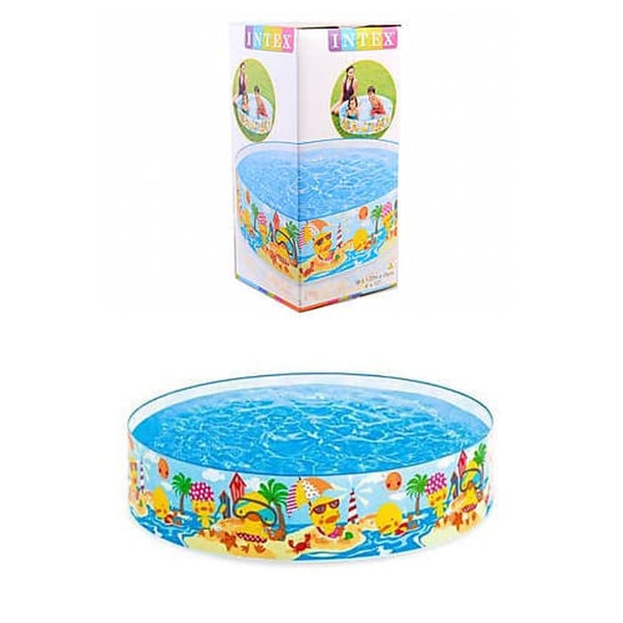 Intex Ocean Snapset Play Pool For Kids 4′ x 10″