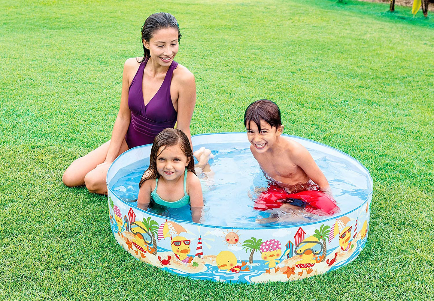 Intex Ocean Snapset Play Pool For Kids 4′ x 10″