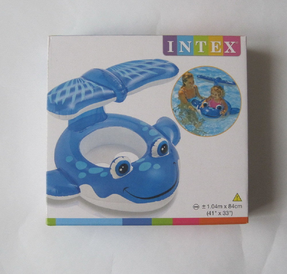 INTEX Whale Baby Float ( 41" x 33" )
